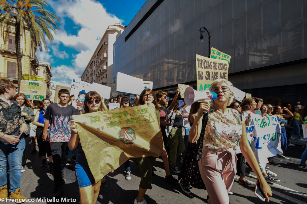 Palermo in piazza per il clima, manifestazioni in 180 città italiane