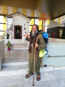 Biagio Conte. Fratel Biagio, dopo 65 giorni di cammino penitenziale, in cui ha percorso 1000 km...