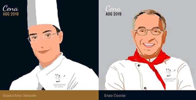 Chef Sensale porta la Sicilia alla cena degli Ambasciatori del Gusto