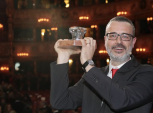 VENEZIA (ITALPRESS) - Andrea Tarabbia, con il romanzo Madrigale senza suono (Bollati Boringhieri)...