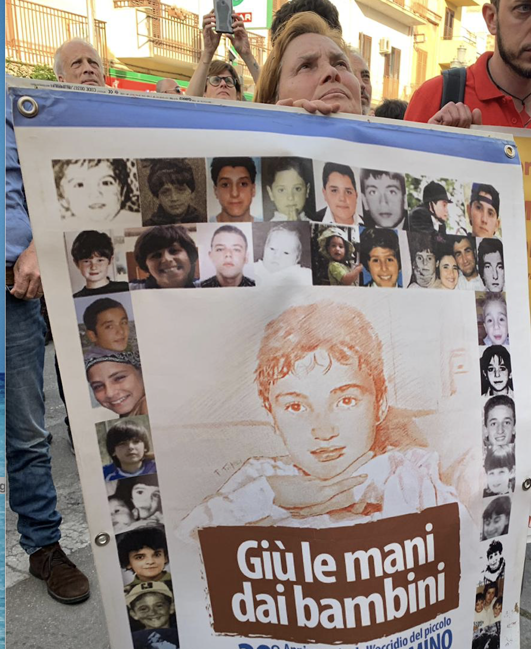 Bambini uccisi dalla mafia, l’impegno della mamma di Claudio Domino