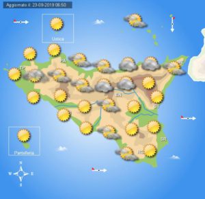 Meteo martedì 24 settembre sicilia