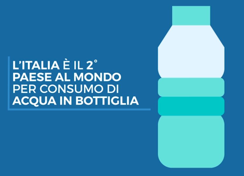 L’acqua del rubinetto è ottima ma in Italia si preferisce la bottiglia