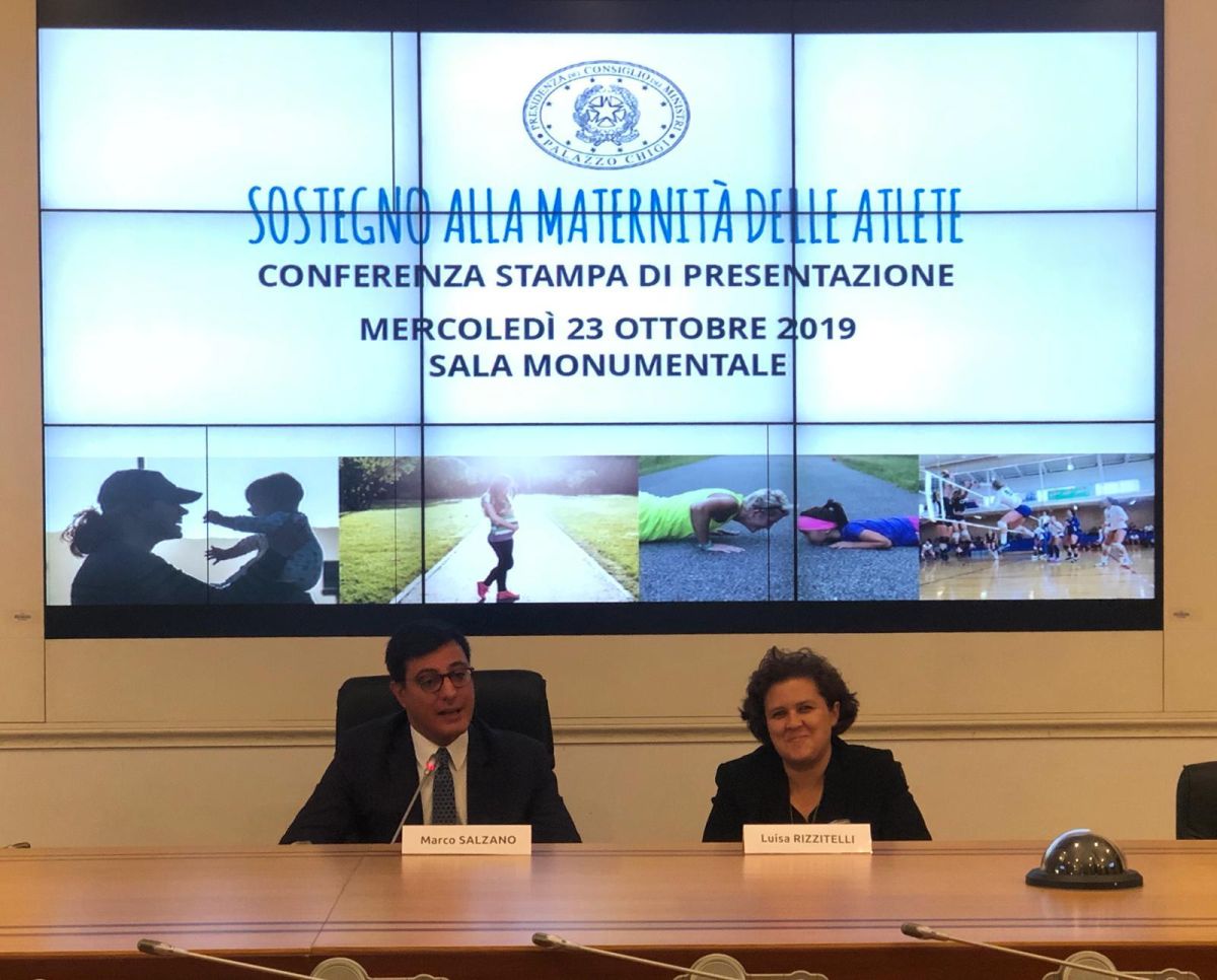 Il governo stanzia un milione di euro per le “mamme atlete”