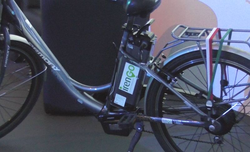 Cento bici elettriche per i piccoli comuni