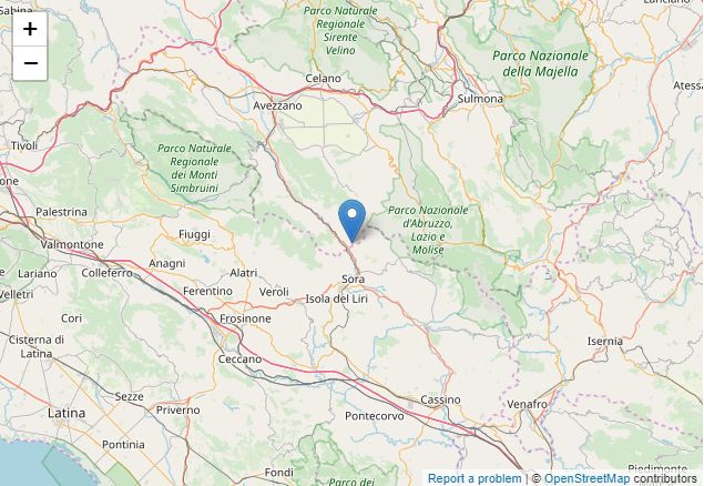 Terremoto di magnitudo 4.4 in provincia dell’Aquila