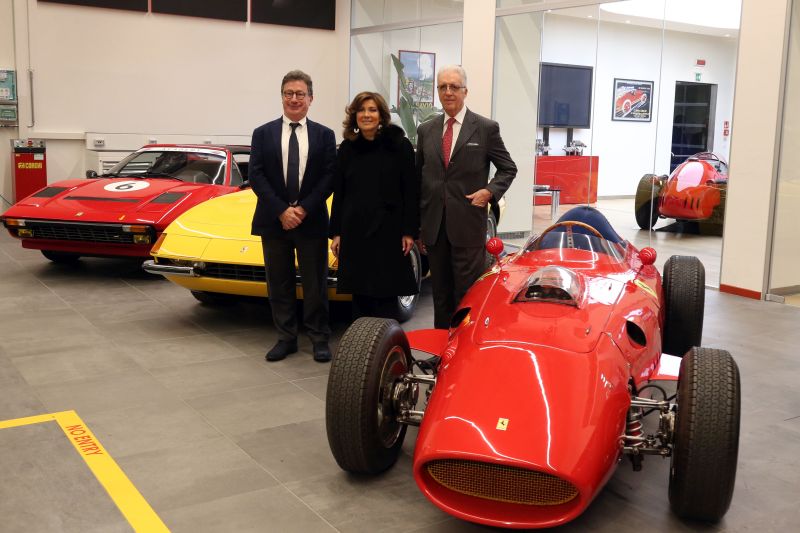 Il Presidente del Senato in visita alla Ferrari