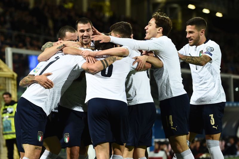 L’Italia guadagna 2 posizioni nel ranking FIFA, azzurro 13esimi