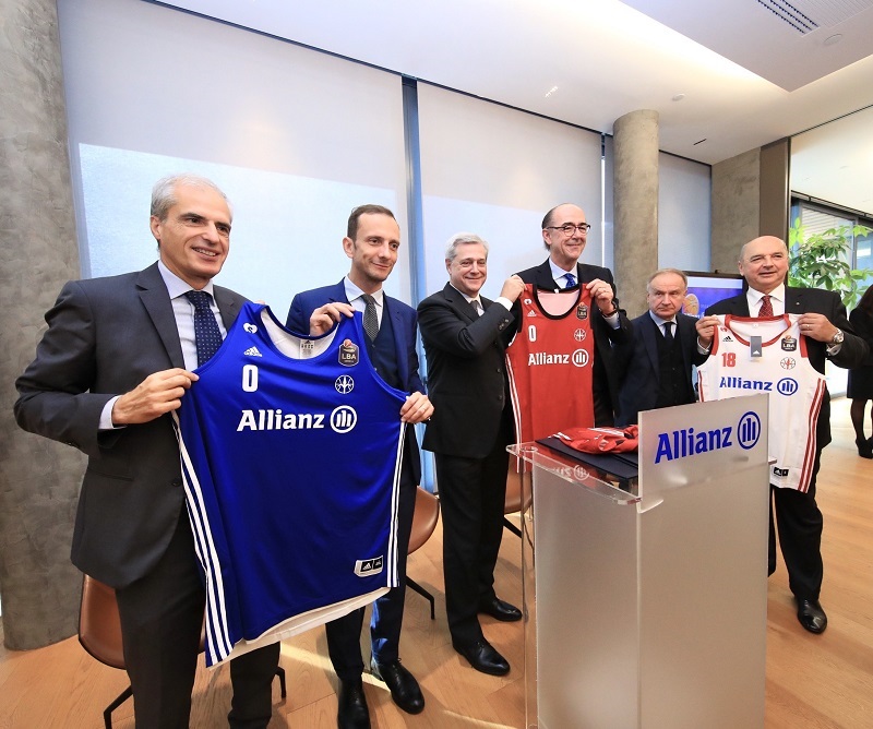 Allianz: ‘title and main sponsor’ Trieste Basket per i prossimi tre anni