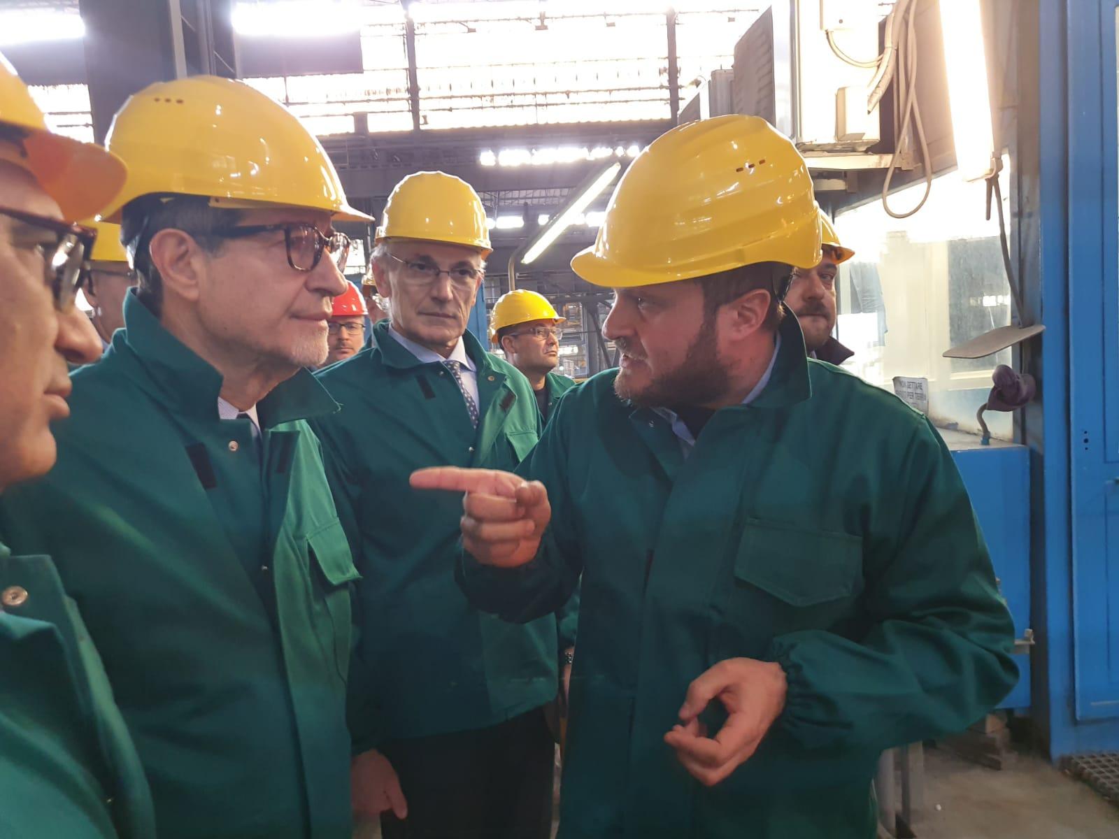 Acciaierie di Sicilia, Musumeci “Azienda che assicura sviluppo”