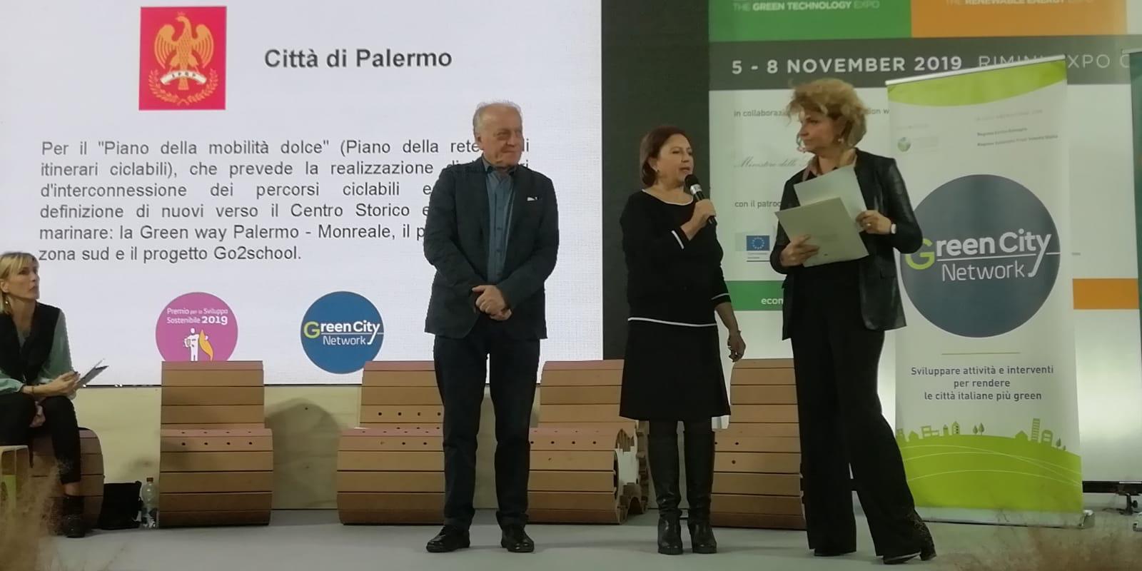 Il Piano della Mobilità dolce della città di Palermo premiato a Rimini