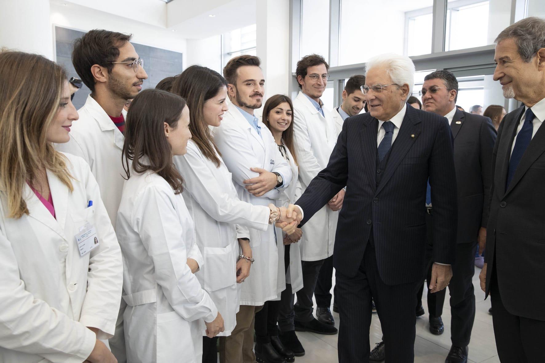 Inaugurato ospedale San Marco di Catania alla presenza di Mattarella
