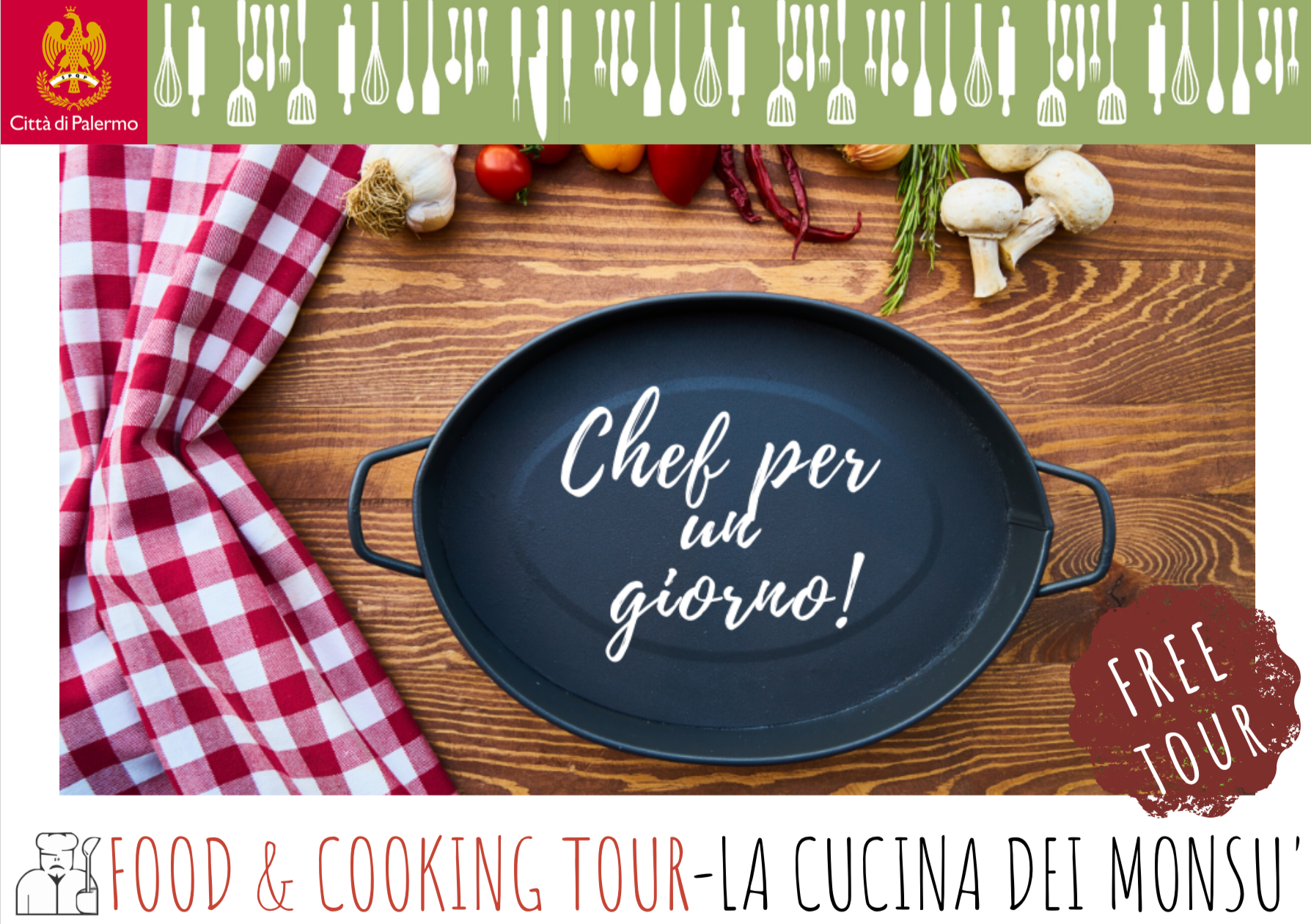 Turismo esperienziale con “Chef per un giorno. La cucina dei Monsù”