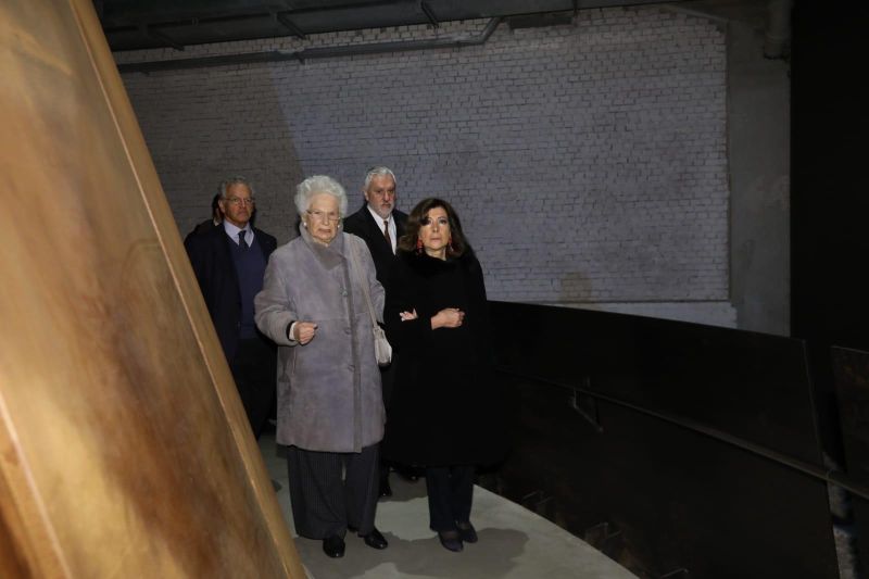 Casellari e Segre visitano il memoriale della Shoah