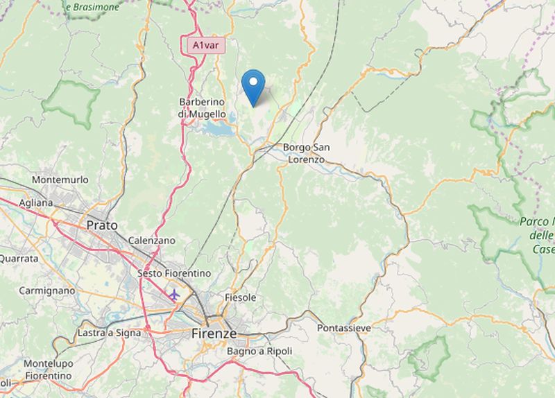 Sciame sismico nel fiorentino, scossa 4.5 di magnitudo