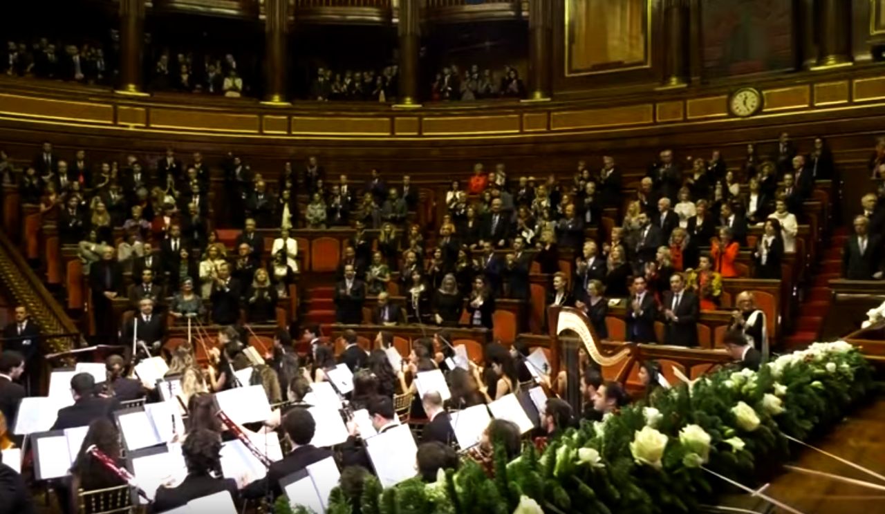 Al Senato il concerto di Natale, filo conduttore l’italianità