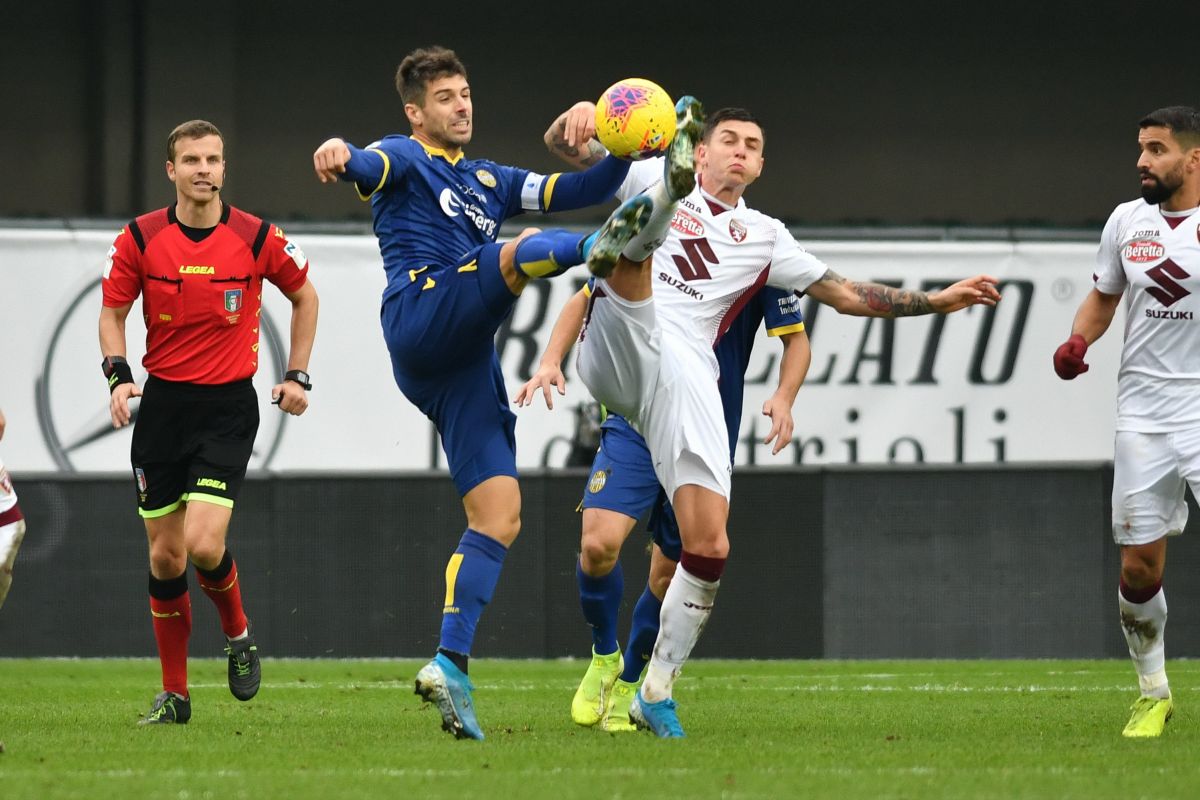Verona rimonta da 0-3 e pareggia 3-3 col Torino