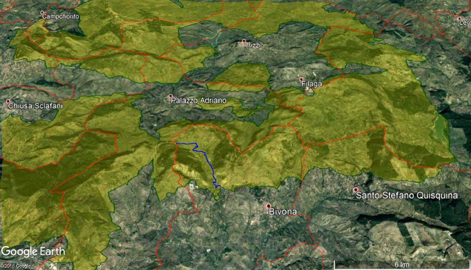 Bivona, dopo 30 anni si realizza la strada per Palazzo Adriano