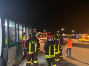 Esercitazione aeroporto di Palermo