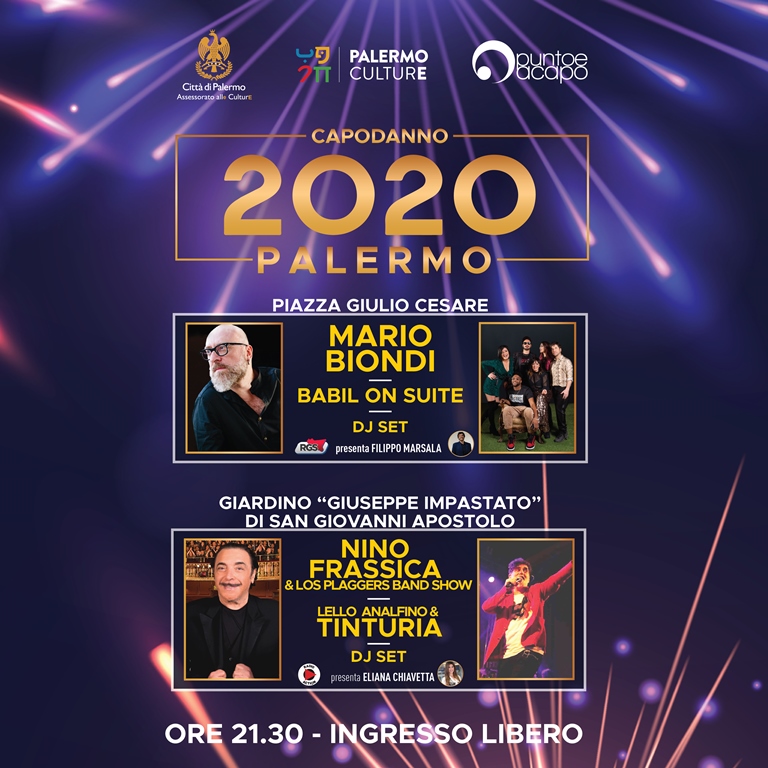 Capodanno a Palermo: concerti e informazioni sulla viabilità