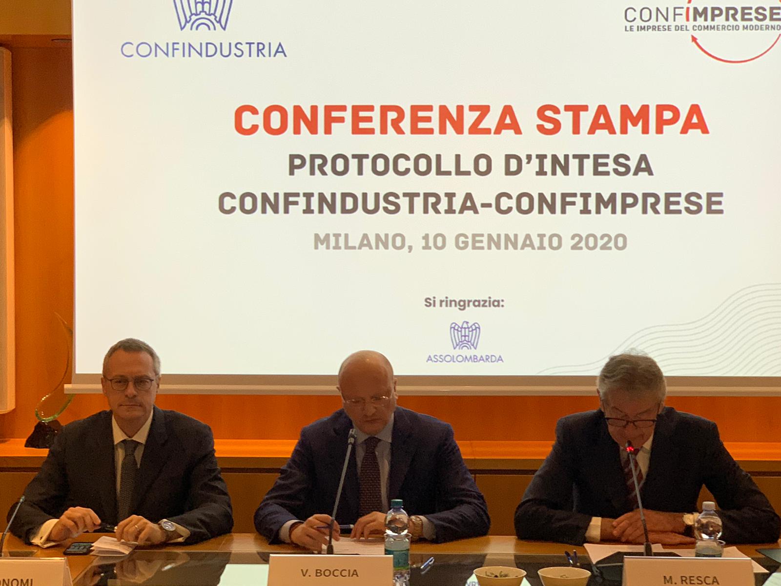 Fronte comune Confindustria e Confimprese per la crescita