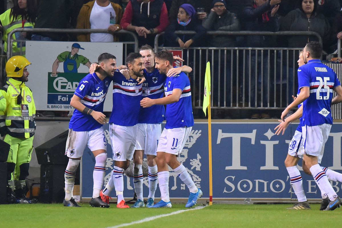 Torino e Fiorentina vittorie di misura, pokerissimo Samp col Brescia