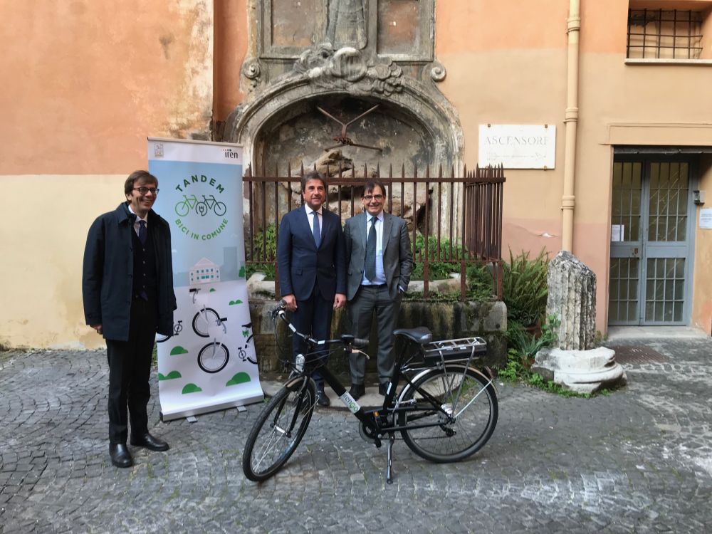Mobilità sostenibile, 100 e-bike per i piccoli comuni