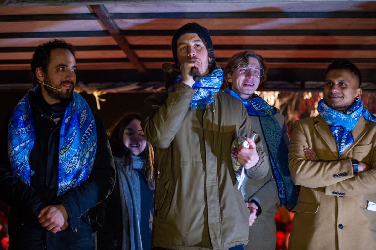 Movimento delle Sardine “Urne chiuse, ci vediamo a Scampia”