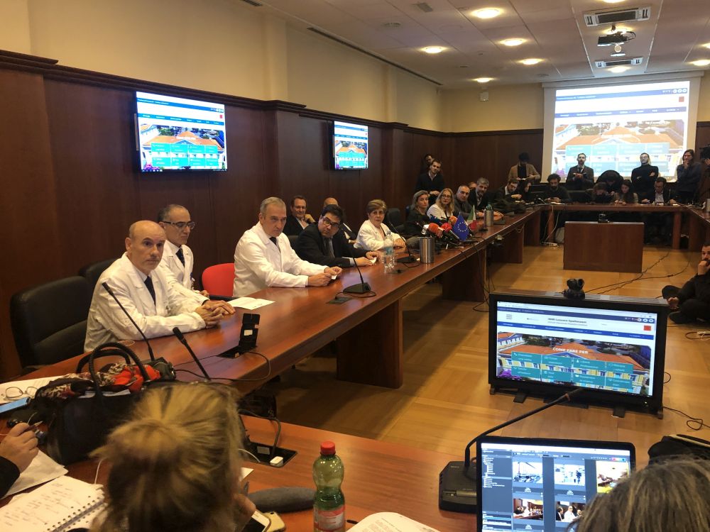 Coronavirus, i due turisti cinesi in discrete condizioni