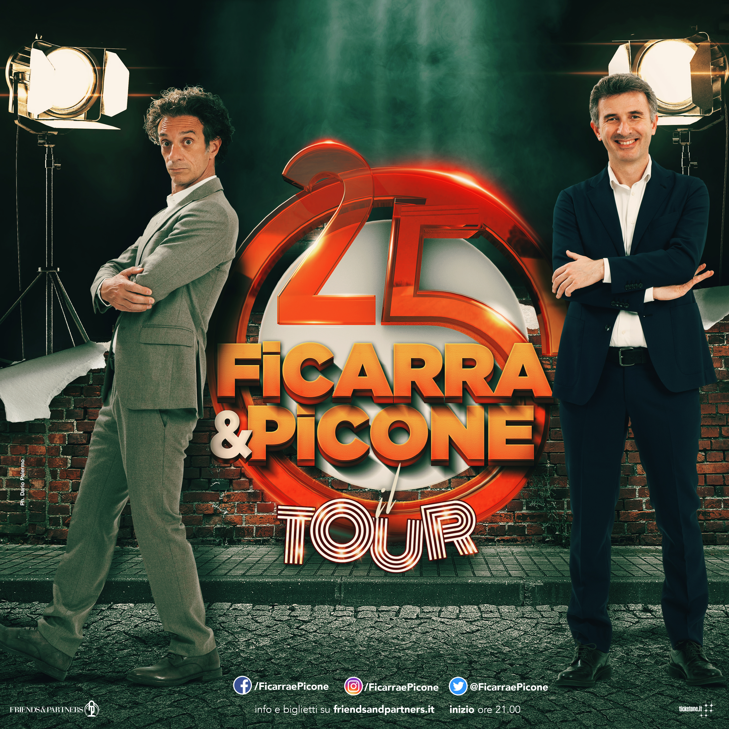 Ficarra e Picone all’Arena di Verona a luglio, “Abbiamo fatto…25 anni”