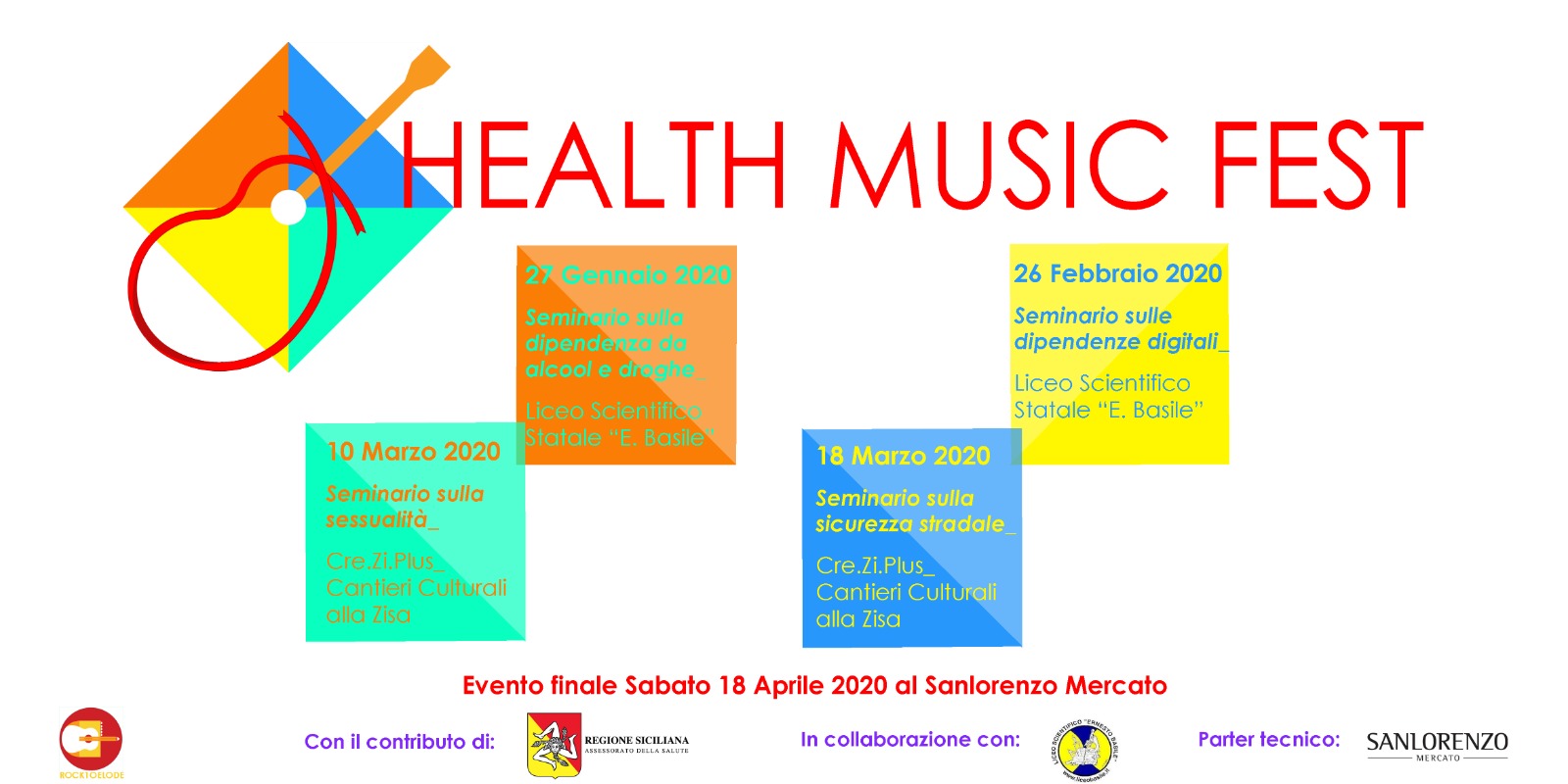 Health Music Fest, la musica per parlare di dipendenze e sicurezza