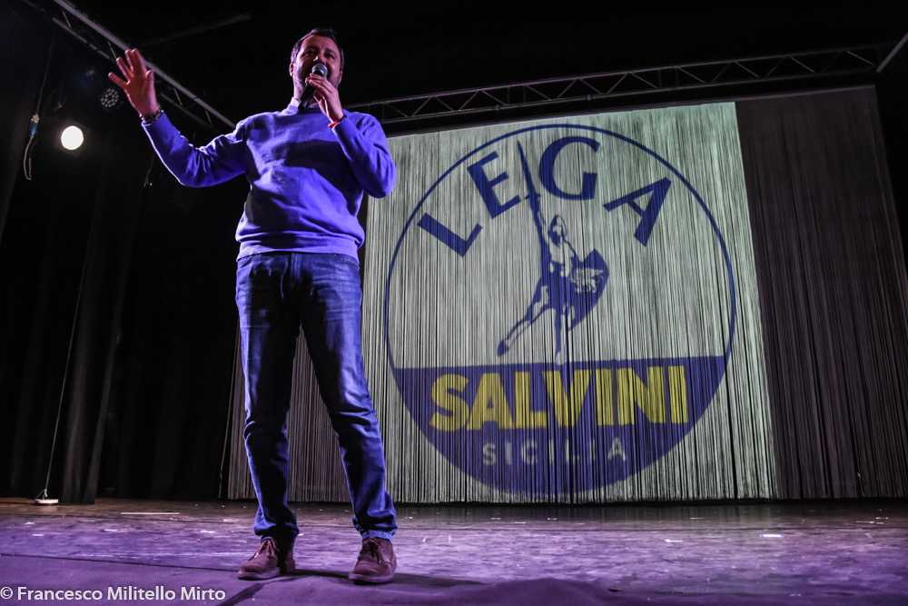 Kermesse della Lega a Palermo, Salvini incontra i suoi e non va a Ballarò