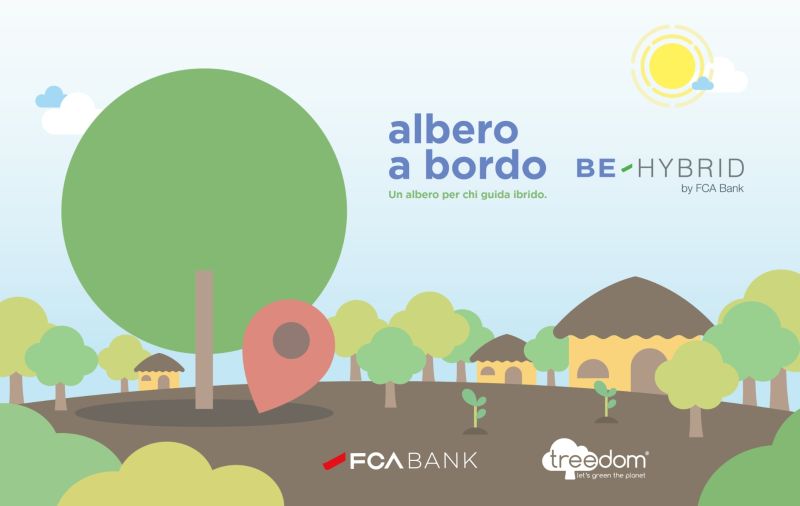 Fca Bank e il business sostenibile con la foresta a distanza
