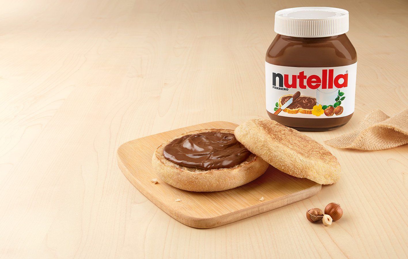 Pane e Nutella ora anche nei McDonald’s italiani