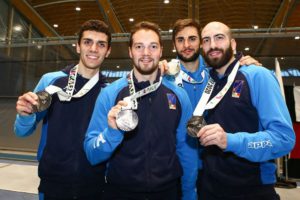 VANCOUVER (CANADA) (ITALPRESS) - L'Italia di spada maschile conquista il pass per i Giochi Olimpici...