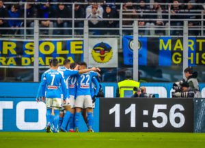 MILANO (ITALPRESS) - E' il Napoli ad aggiudicarsi la gara di andata della semifinale di Coppa...
