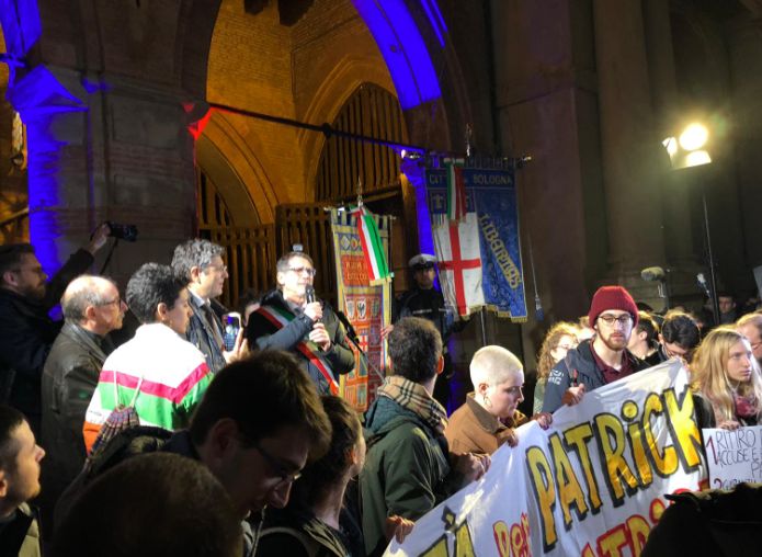 Migliaia in corteo per la liberta’ di Zaky a Bologna