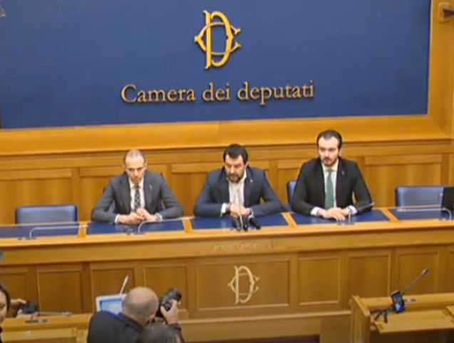 Salvini vede Mattarella “Con Conte l’Italia non riparte”