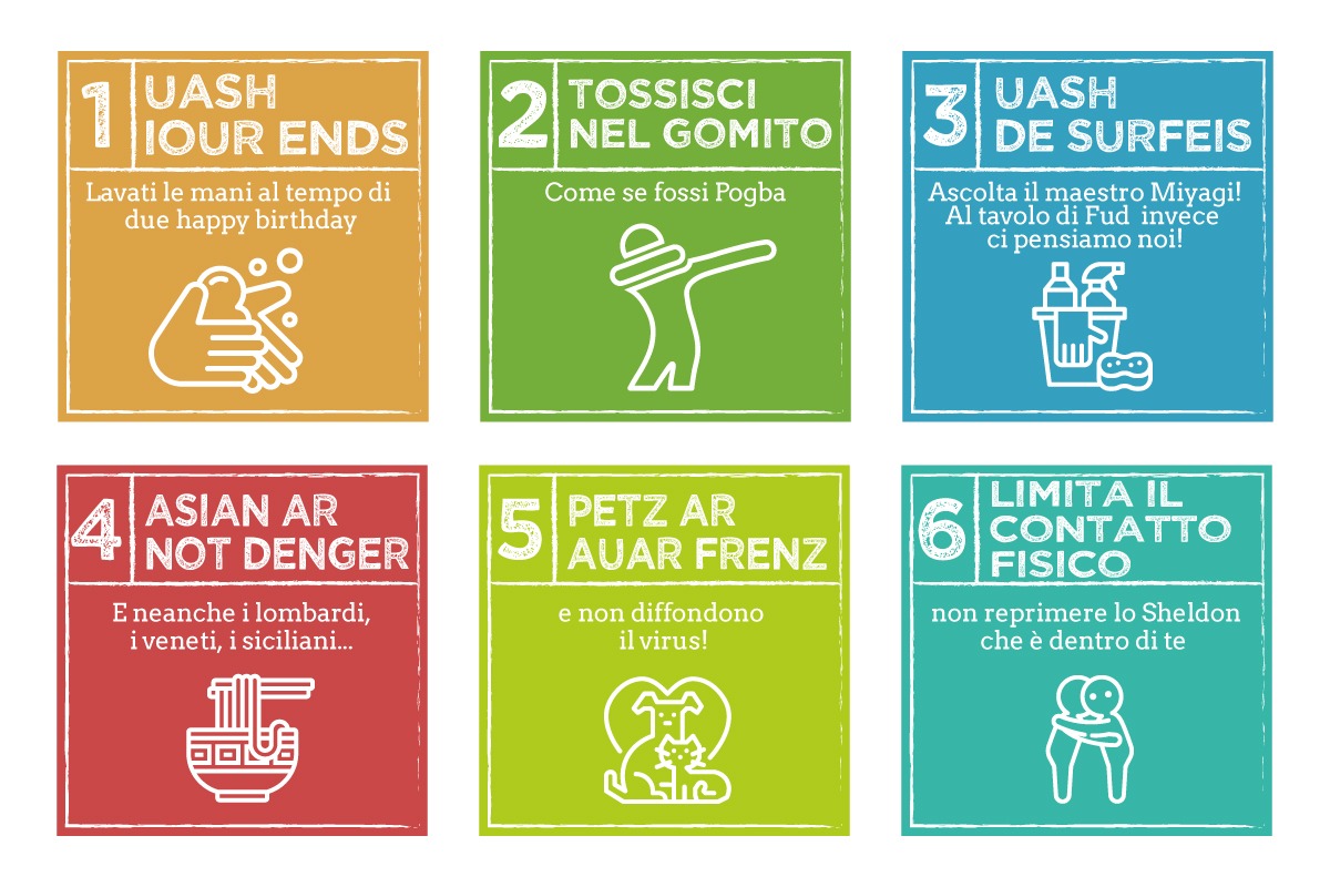 Fud contro la psicosi collettiva, la campagna sui social è virale