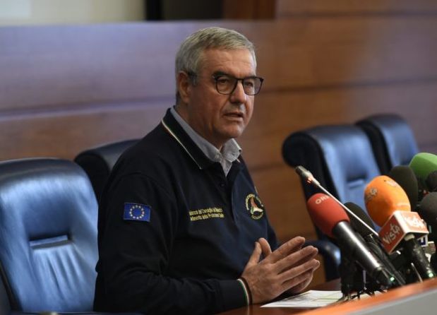 Coronavirus, Borrelli “1577 contagiati e 34 decessi”