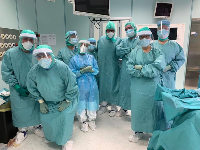 Coronavirus, al Rizzoli di Bologna operato il primo paziente positivo