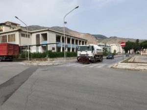 Sanificazione strade Palermo