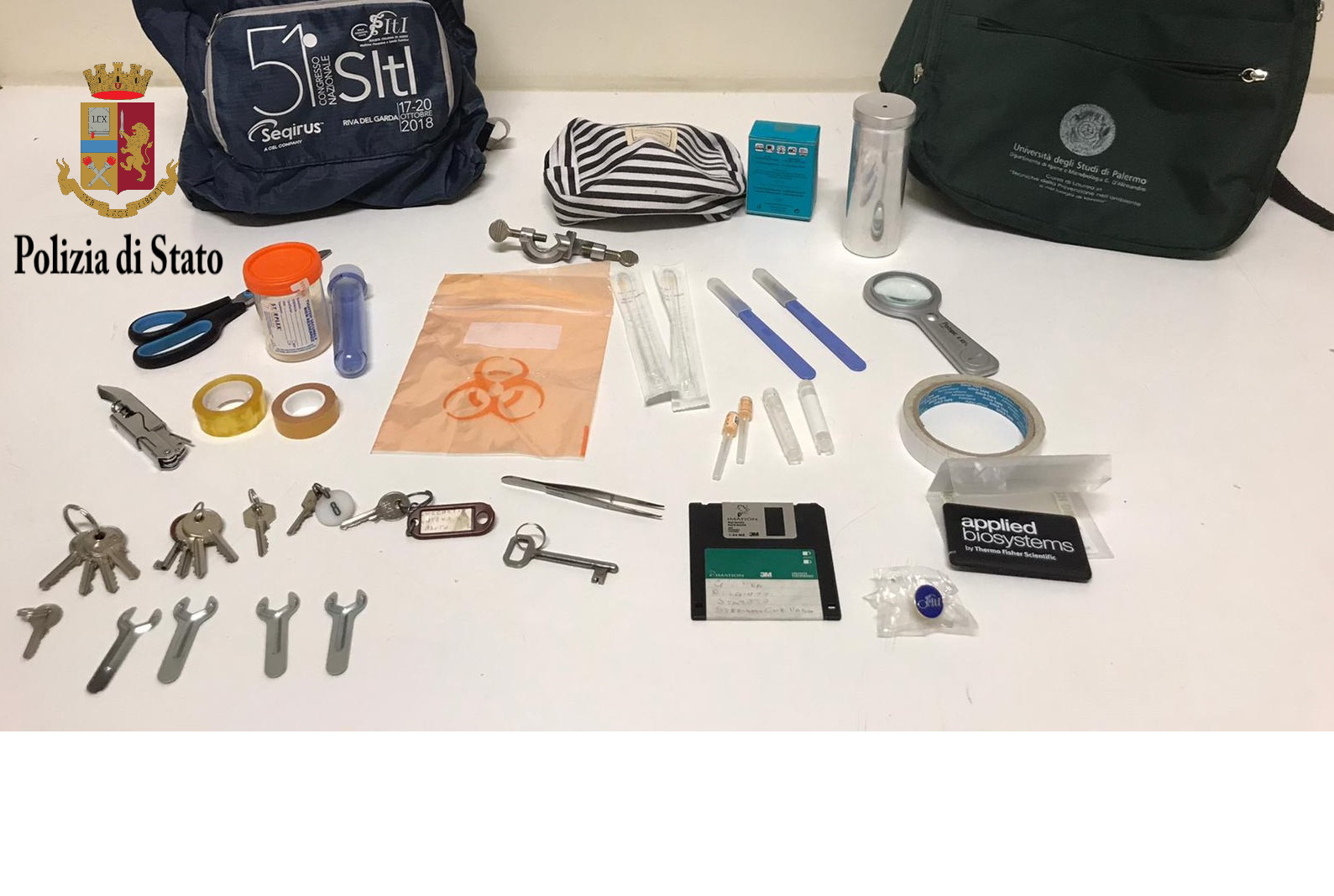 Furti al Policlinico di Palermo, arrestato un 24enne pregiudicato