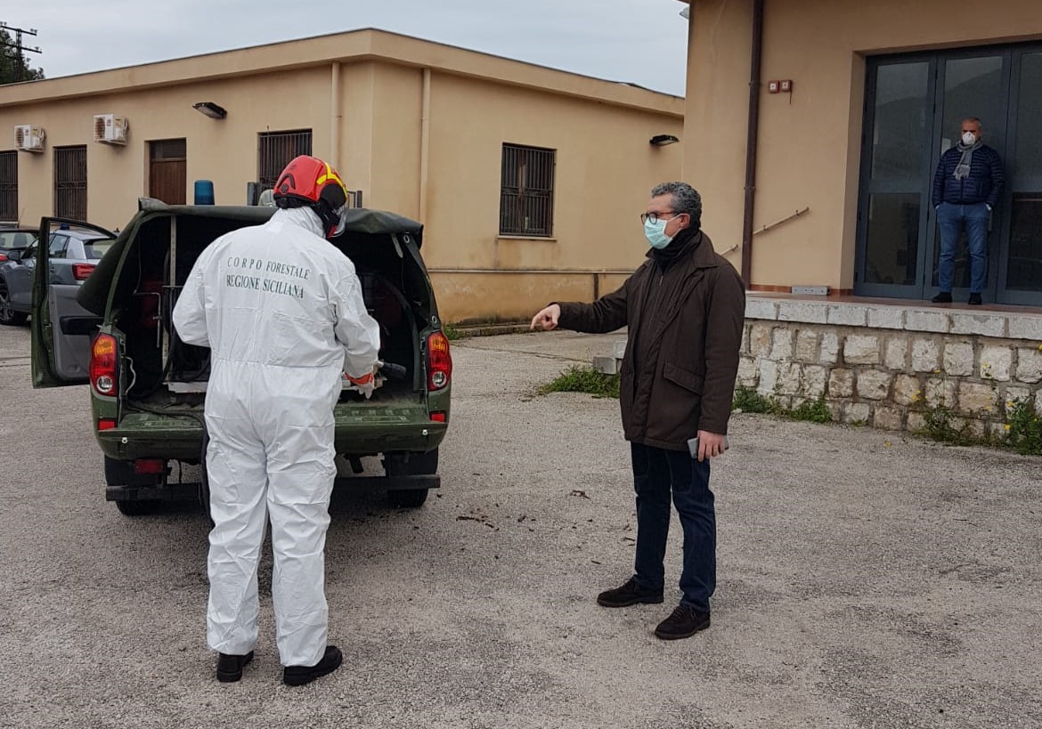 Il Corpo forestale della Regione farà la sanificazione nei Comuni