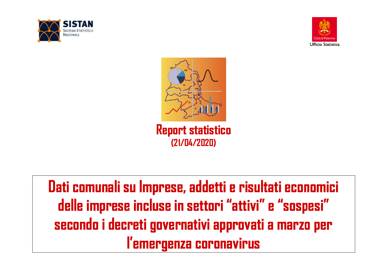 Dati comunali su Imprese, addetti e risultati economici a Palermo
