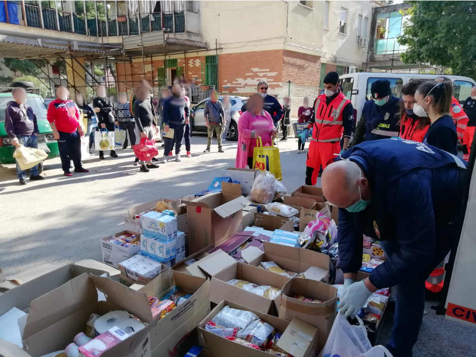 Assistenza alimentare Palermo,  2.890 famiglie ricevono un contributo