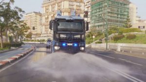 I mezzi della Polizia