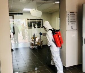 L'Esercito ha sanificato uffici e scuole