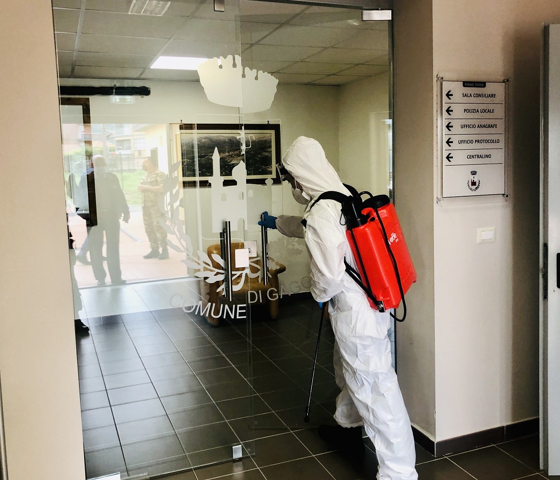 L’Esercito ha sanificato uffici e scuole in 54 comuni siciliani