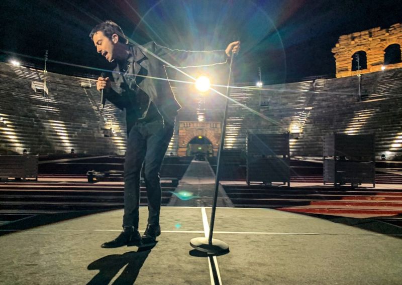 Europe Shine a Light, Diodato canta all’arena di Verona